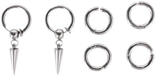 Demon Hunters Cosplay Saja Costume Kpops Accessories Mystery Saja Earrings Ear Clips Mens Halloween Outfits