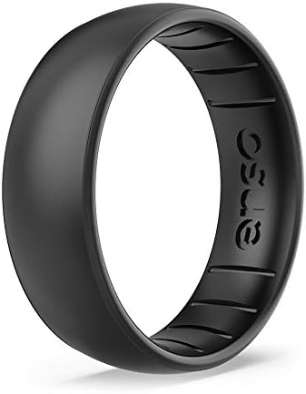 Enso Rings Classic Elements Silicone Ring Made in The USA Comfortable Breathable and Safe