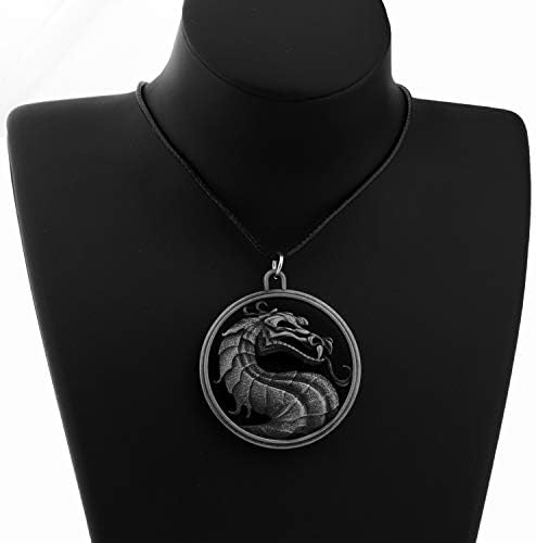 FAADBUK Kombat Vintage Charms Jewelry Lover Gift Dragon Amulet Necklace & Keychain For Family & Friends