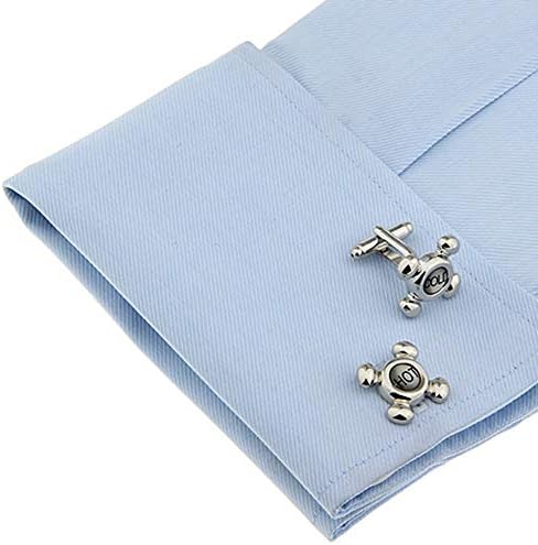 Faucet Cufflinks Hot Cold Taps For Plumber Plumbers Cuff Links