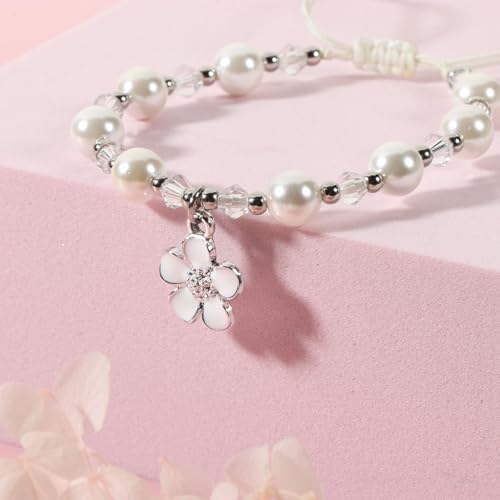 Flower Girl Proposal Bracelet Thank You For Being Our Flower Girl Bridesmaid Wedding Gifts With Jewelry Box