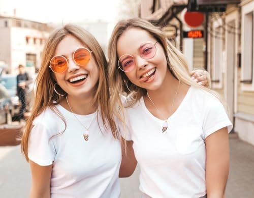 Friendship Necklace Best Friend Necklace Matching Magnetic Unicorn Mermaid BFF Necklace For 2 Girls Friendship Gifts