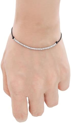 Fuck Trump Morse Code Bracelet Anti Trump Bracelet With Meaning Card Stainless Steel Beads Funny Gifts