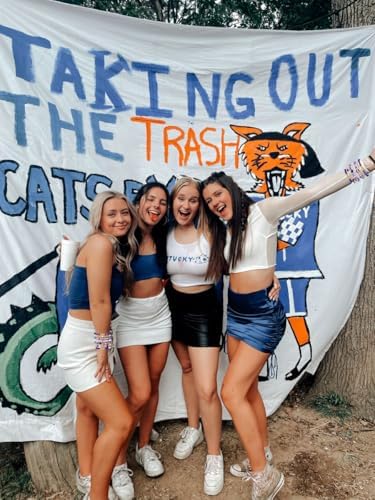 Game Day Bracelets For Women - Red Black Blue Heishi Clay Beaded Stretch Bracelets - Stackable Sports Charm Bracelet Bangles - Football Mom Accessories & Outfits Jewelry Gifts