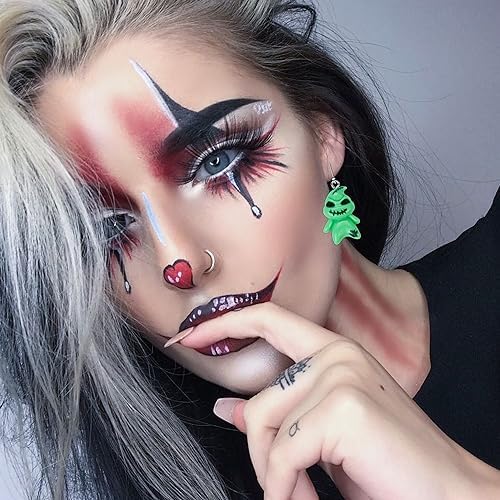 Halloween Earrings For Women Spooky Ghost Earrings Studs Bat Earings Accessories Matching Ghostface Costume Hocus Pocus Party Favors As Cute Halloween Gifts Basket Stuffers Christmas Jewelry