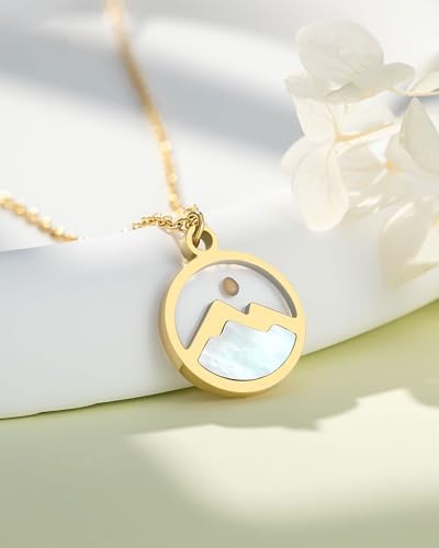 Happy 11th 13th 14th 16th Birthday Gifts Gold Moving Mountains Mustard Seed Necklace For Women Girls