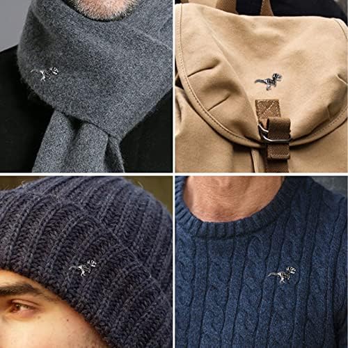 HAWSON Novelty Enamel Pins For Clothing Backpack Decoration Gift Funny Laple Pin For Teen Boy And Girl Metal Brooch Suit Stud (3D Dinosaur)