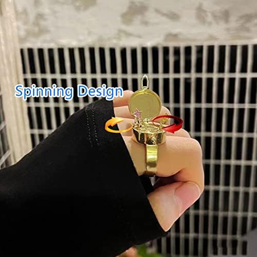 HOMEBEARJ Spongebob Rings BFF Best Friends Forever Bff Rings 14k Gold Opening Adjustable Spongebob Rings For Teen Girls/Boys 1 Pairs Cute Best Friendship Rings Jewelry Gifts