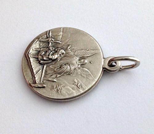 I G J The Saint Guardian Angel Medal - The Patron Saints Medals