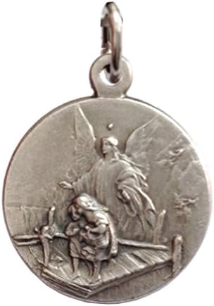 I G J The Saint Guardian Angel Medal - The Patron Saints Medals