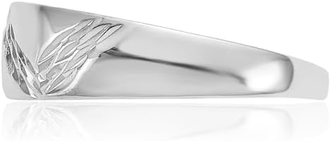 IceCarats 14K Solid White Gold Adjustable Toe Ring Open Midi Band Summer Beach Jewelry