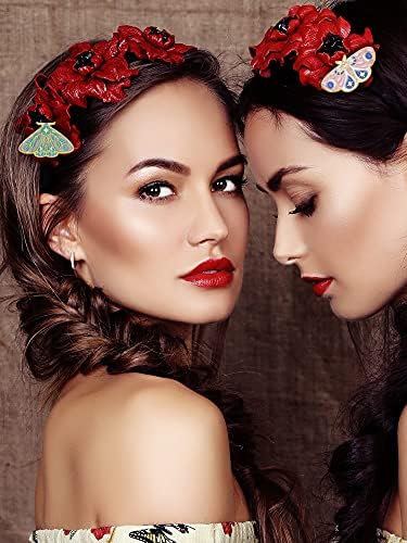 Janinka 10 Pcs Butterfly Enamel Pins Set Cute Enamel Backpack Lapel Pin Cool Horror Brooches For Steampunk Badge Jewelry