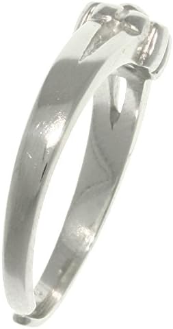 Jewelry Trends Spring Flower Sterling Silver Toe Ring Adjustable-Size