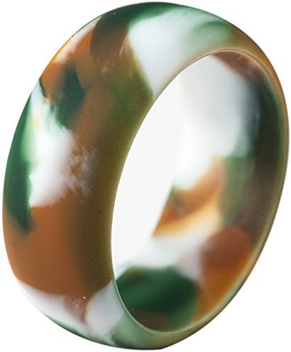 Jude Jewelers 5 Pack Size 4-15 Rubber Silicone Rings Flexible Outdoor Wedding Engagement