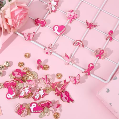JUNEBRUSHS 36pcs Enamel Pins Bulk For Party Favors Women Girls Clothes Decor Accessories