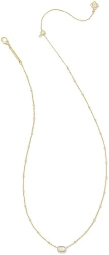 Kendra Scott Mini Elisa 14k Gold-Plated Satellite Short Pendant Necklace Fashion Jewelry For Women
