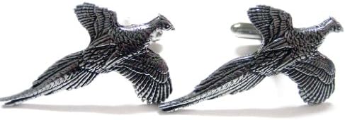 Kiola Designs Pheasant Bird Cufflinks