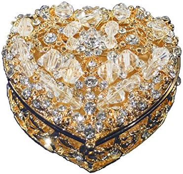 Lassos Boutique 2" Heart Gold Wedding Arras Set Gold Arras Para Boda With Gold Unity Coins