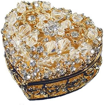 Lassos Boutique 2" Heart Gold Wedding Arras Set Gold Arras Para Boda with Gold Unity Coins