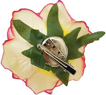 Lovefairy Beautiful Rose Flower Hair Clip Pin Up Flower Brooch For Party Travel Festivals