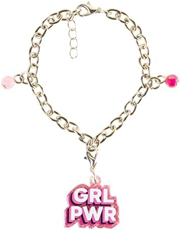 LUV HER Girls Add A Charm Box Set With 1 Charm Bracelet & 5 Interchangeable Charms - Ages 3+