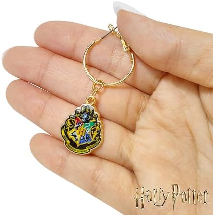 LUV HER Harry Potter Hypoallergenic Earrings For Girls Stud & Fishhook Drop Sets With Charms One Size Fits All Jewelry For Women Accessories Ages 4+
