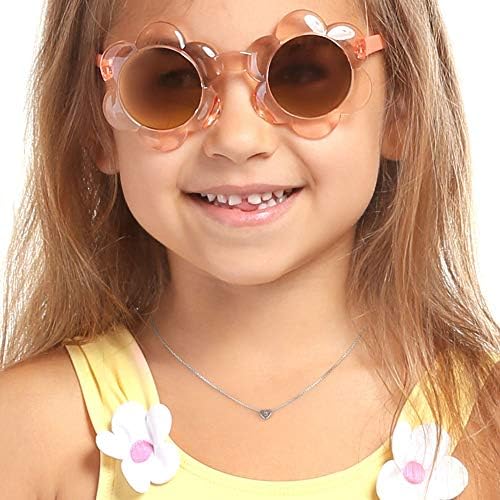 M MOOHAM Heart Initial Necklace Gifts For Girls Women - S925 Sterling Silver Tiny Letter Necklace Birthday Gift For Kids Teen Girl Jewelry