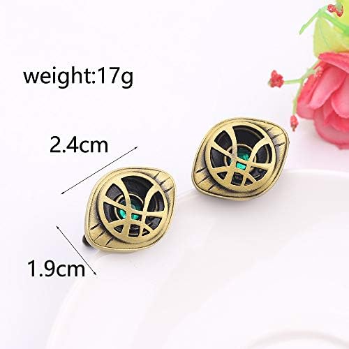 MANYEER Dr Strange Cufflinks Eye Of Agamotto Cufflinks Dress Shirt Cufflinks