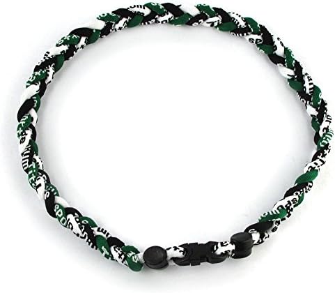 MapofBeauty 18 Inch Three Colors Fashion Three Braided Rope Tornado Necklace