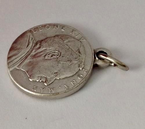 MEDAL OF POPE LEO XIV° (POPE PREVOST) / SAINT PETER' S SQUARE IN ROME - 100% MADE IN ITALY