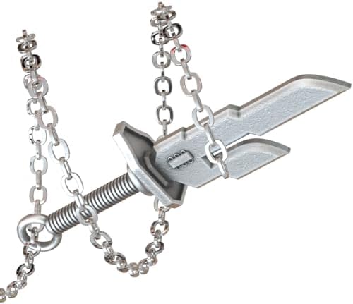 MYAROMA FINDINGS Toji Fushiguro Inverted Spear Of Heaven Necklace Cospaly Pendant Prop Creative Gift For Anime Fans Stainless Steel Chain