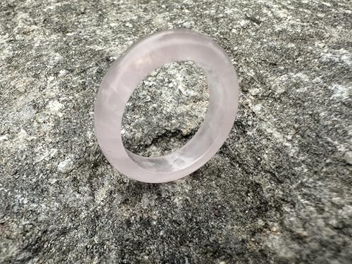 Natural Rose Quartz Ring