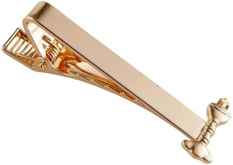 Needzo First Communion Tie Clips for Boys Chalice and Host Clip on Accessory for Neck Ties Religious Gifts 1.75 inches