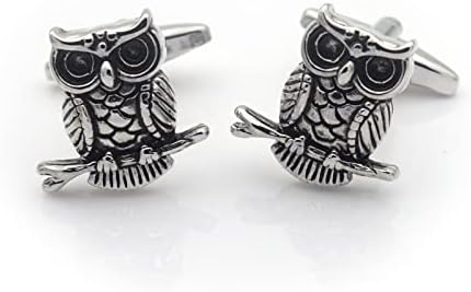 Owl Cufflinks Unique Wise Tootsie Pop Licks Wedding Cuff Links