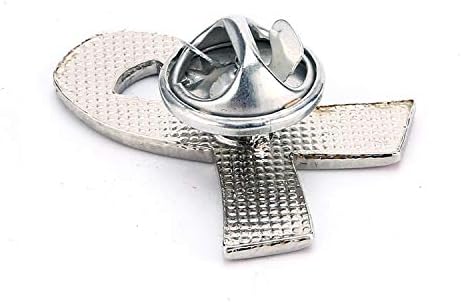 Pack Of 10 Official Breast Cancer Awareness Pink Lapel Pin Breast Cancer Gifts For Women By Crystal Lemon