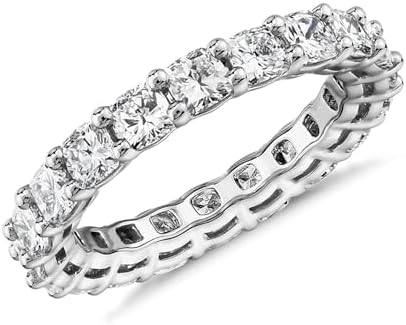 PAVOI 14K Gold Plated Rings with Cubic Zirconia Love - 4mm Stackable for Women - Gold Rings