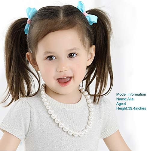 Pearl Necklace For Girls (White) Ecofriendly Synthetic-resin
