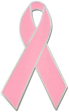 PinMart Awareness Enamel Lapel Pin – Nickel and Gold Plated Ribbon Pin – Prevention and Awareness Ribbon – Jewelry Brooch with Secure Clutch Back