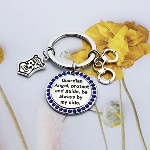 Police Jewelry Thank You Police Keychain Police Officer Gift Police Academy Graduate Gift Handcuff Keychain Police Jewelry
