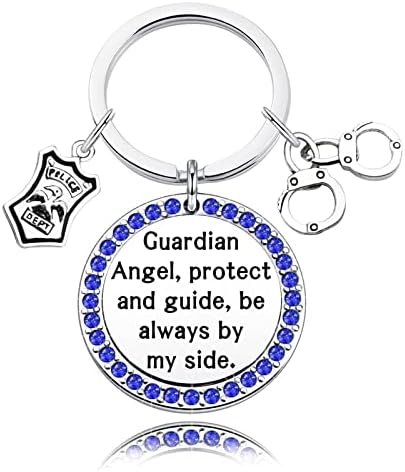 Police Jewelry Thank You Police Keychain Police Officer Gift Police Academy Graduate Gift Handcuff Keychain Police Jewelry