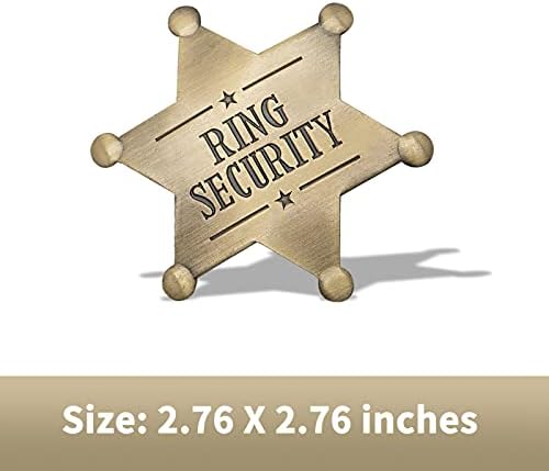 Ring Security Badge Metal Brooch Ring Bearer Gift Wedding Accessories Keepsake For Party Rehearsal Boys Youngs Kids Wedding Souvenirs (1)