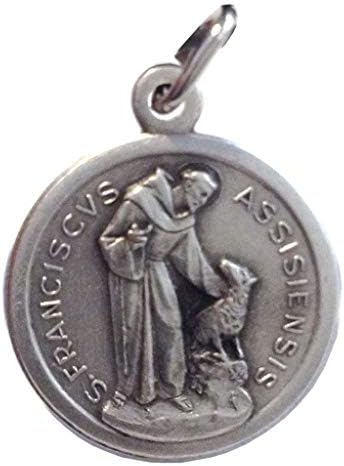 Saint Francis of Assisi Medal - The Patron Saints Medals -100% Made in Italy
