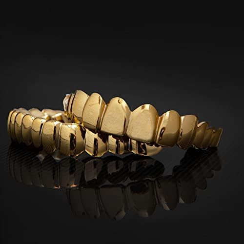 Silicone Gel Grillz Gold Grills For Your Teeth Gold Teeth Tooth Grillz For Men And Women Grillz Hip Hop Jewelry Grills For Teeth