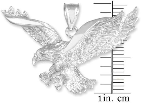 Stainless Steel Vintage Flying Eagle Pendant American Eagle Charm Pendant