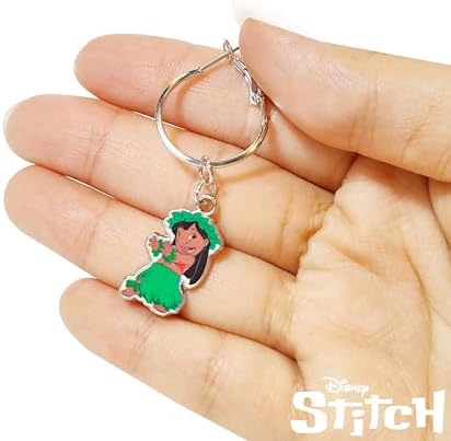 Stitch Hypoallergenic Earrings For Girls Stud & Fishhook Drop Sets With Charms One Size Fits All Stitch Jewelry Disney Accessories Ages 4+