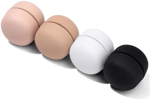 Strong Magnetic Hijab Pins 4 Pack Multi-Use Pinless Hijab Magnet Pin Colorful Magnet Pins Scarf Magnetic Pin No-Snag Brooch Clasp for Clothes Dress Scarves (Matte)
