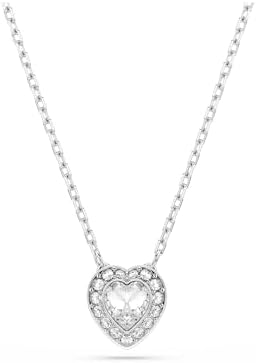 Swarovski Ariana Grande Collection Clear Crystal & Pearls Rhodium Finish Necklaces Earrings and Bracelets