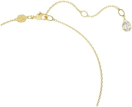 Swarovski 施华洛世奇 Idyllia 吊坠 混合切割 花朵 蓝色 金色饰面 水晶 23K 金饰面 水晶