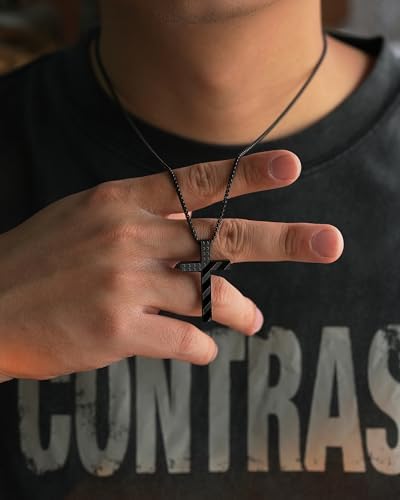 Tarsus Happy 8-16 Year Old Boy Birthday Gifts Cross Necklace Gifts For Son Grandson Nephew Boys
