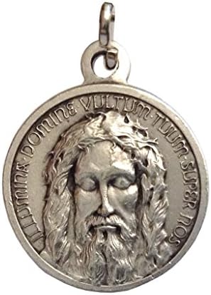 THE HOLY FACE SHROUD OF CHRIST MEDAL - REAL ITALIAN MASTERPIECE - " THE ORIGINAL ONE " - 100% MADE IN ITALY